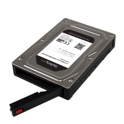 StarTech 2.5" to 3.5" SATA Aluminum Hard Drive Adapter Enclosure with SSD / HDD Height up to 12.5mm